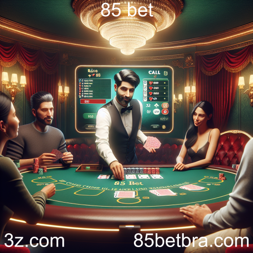 Jogue em Tempo Real na Categoria 'Ao Vivo' do 85 bet